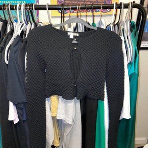 Urban Outfitters keyhole knit crop top